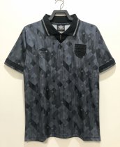 1990 England Home Black 1:1 Quality Retro Soccer Jersey