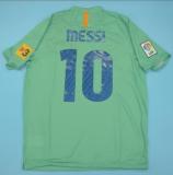2010-2011 Retro Barcelona Away Green 1:1 Quality Soccer Jersey