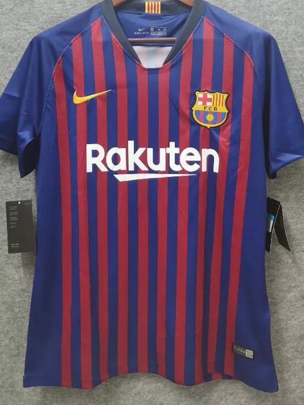 2018/2019 Barcelona Home 1:1 Quality Retro Soccer Jersey