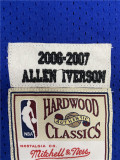 NBA Nuggets # 3 Lverson Snow mountain blue top Mesh Jersey 1:1 Quality