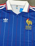 1982 France Home 1:1 Quality Retro Soccer Jersey