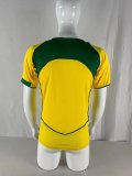 2004-2005 Brazil Home Retro Soccer Jersey