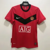 2010 Manchester United Home 1:1 Quality Retro Soccer Jersey