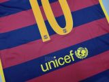 2015/2016 Barcelona Home 1:1 Quality Retro Soccer Jersey