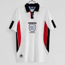1998 England Home 1:1 Quality Retro Soccer Jersey
