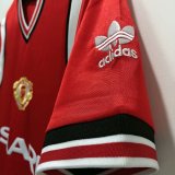 1985 Manchester United Home 1:1 Quality Retro Soccer Jersey