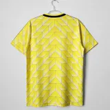 1988 Dortmund Home Yellow 1:1 Retro Soccer Jersey