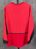2002-2004 Manchester United Home Long Sleeve 1:1 Quality Retro Soccer Jersey