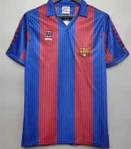 1991-1992 Barcelona Home Retro 1:1 Quality Soccer Jersey