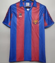 1991-1992 Barcelona Home Retro 1:1 Quality Soccer Jersey