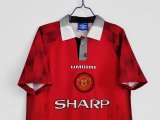 1996-1997 Manchester United Home 1:1 Quality Retro Soccer Jersey