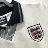 1990 England Home 1:1 Quality Retro Soccer Jersey