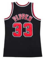 NBA Mitchell & Ness bull 33 black 1:1 Quality