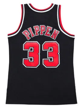 NBA Mitchell & Ness bull 33 black 1:1 Quality