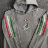 22/23 Mexico Grey Hoody 1:1 Quality Soccer Jersey