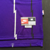 NBA Raptors (mesh print) 1 McGrady white purple 1:1 Quality