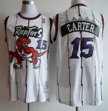 NBA Raptors (mesh print) 15 venskatt purple white 1:1 Quality