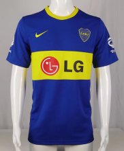 2010-2011 Boca Home Fans Retro Soccer Jersey