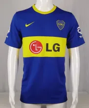 2010-2011 Boca Home Fans Retro Soccer Jersey