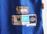 NBA Lakers #24 Kobe up orange down Blue Vintage mesh 1:1 Quality