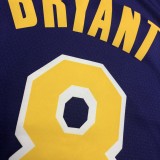 NBA Laker crew neck retro purple 8 Kubi with chip 1:1 Quality