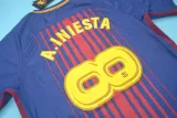 2017/2018 Barcelona Home 1:1 Quality Retro Soccer Jersey
