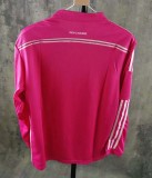 2014/2015  Real Madrid Away Pink Long Sleeve Retro  1:1 Quality Soccer Jersey