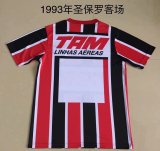 1993 Sao Paulo Away 1:1 Quality Retro Soccer Jersey