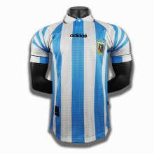 1996-1997 Argentina Home 1:1 Quality Retro Soccer Jersey