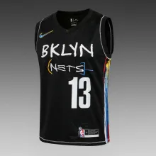 NBA Nets Harden No.13 1:1 Quality