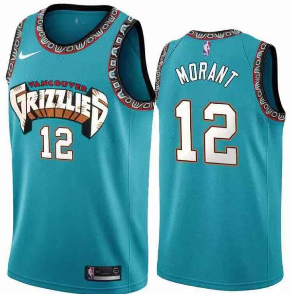 NBA Grizzly bear 12 Morant Nike Retro 1:1 Quality