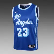 NBA retro Laker James No.23 1:1 Quality