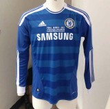 2011-2012 Chelsea Home Long Sleeve 1:1 Retro Soccer Jersey