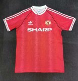 1990-1992 Manchester United Home 1:1 Quality Retro Soccer Jersey