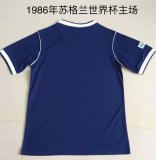 1986 Scotland Home 1:1 Quality Retro Soccer Jersey