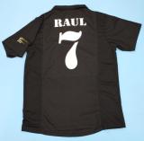 2001-2002 Real Madrid Away Champions League 1:1 Quality Retro Soccer Jersey