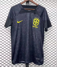 22/23 Brazil Black goalkeeper Fans 1:1 Quality Soccer Jersey