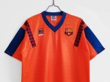 1991-1992 Barcelona Away 1:1 Quality Retro Soccer Jersey