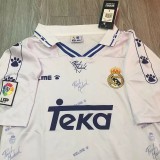 1994-1996 Retro Real Madrid White 1:1 Quality Soccer Jersey