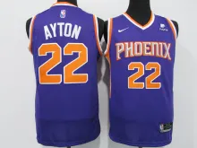 NBA New Suns #22 Ayton purple 1:1 Quality