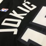 NBA Nuggets black No. 15 yokic with chip 1:1 Quality