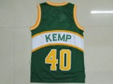 NBA Supersonic retro 40 Sean Camp Green 1:1 Quality