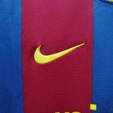 2010-2011 Retro Barcelona Home Long Sleeve 1:1 Quality Soccer Jersey