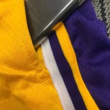 NBA Lakers Yellow Top Quality Pants 1:1 Quality