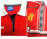 98/99 Manchester United Home 1:1 Quality Retro Soccer Jersey