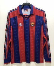 1996-1997 Barcelona Stadium Long Sleeve 1:1 Quality Retro Soccer Jersey