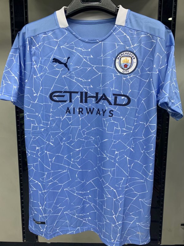 20/21 Manchester City Home Fans 1:1 Quality Soccer Jersey