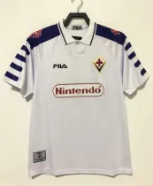 1998-1999 Fiorentina Away Fans 1:1 Quality Retro Soccer Jersey