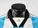 1998 Argentina Home 1:1 Quality Retro Soccer Jersey