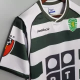 2001-2003 Sporting Lisbon Home 1:1 Quality Retro Soccer Jersey